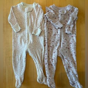Quincy Mae Footie Zipper Pajamas